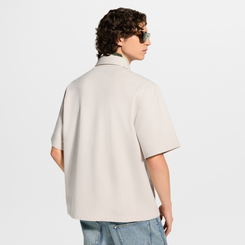 Short-Sleeved Silk-Cotton Shirt 5