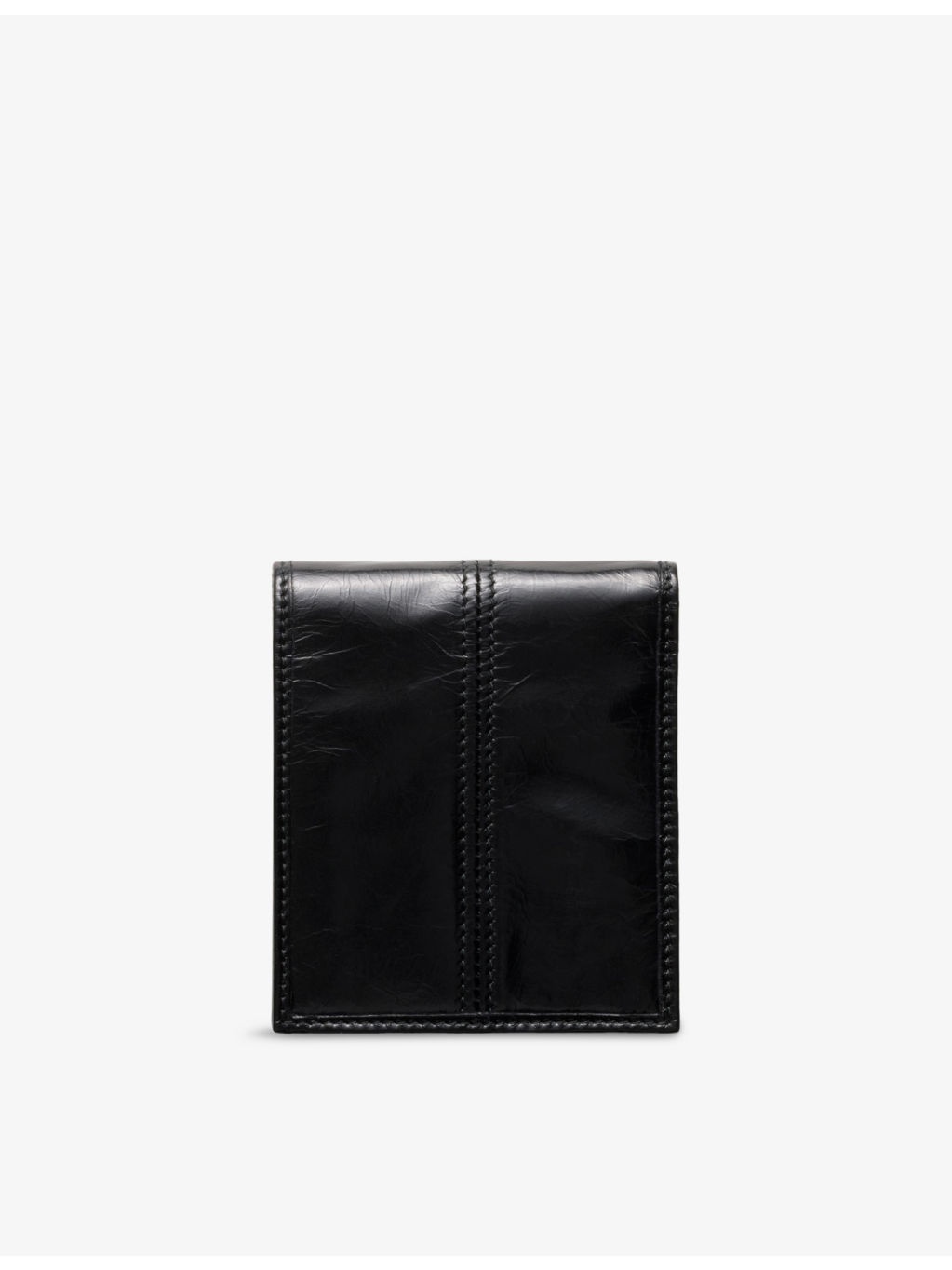 Brand-Plaque Leather Wallet - 3