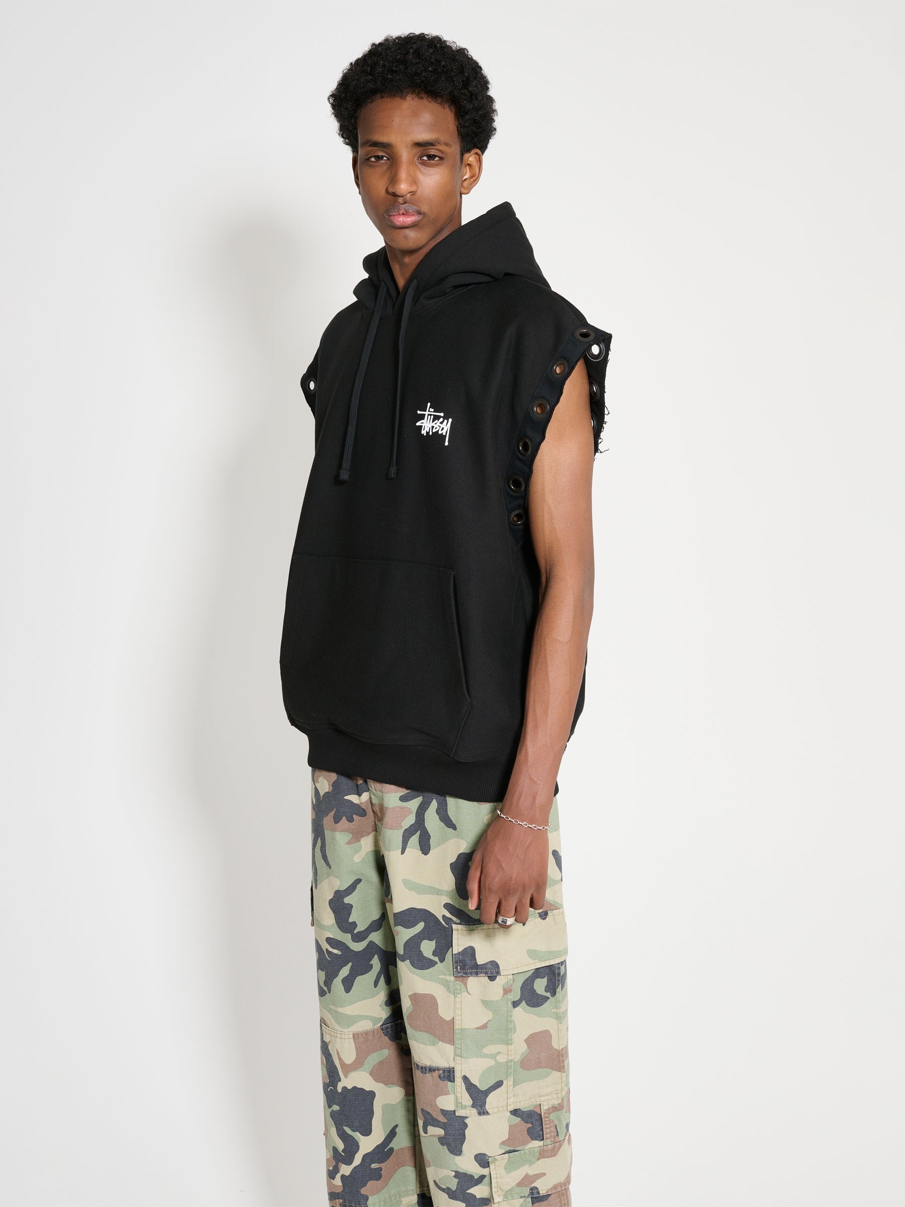Comme Des Garçons JUNYA WATANABE MAN X STÜSSY HOODED VEST