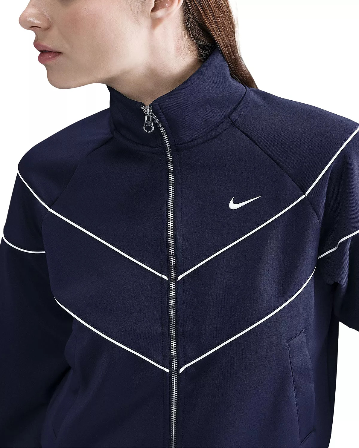 Mock Neck Knit Jacket - 2