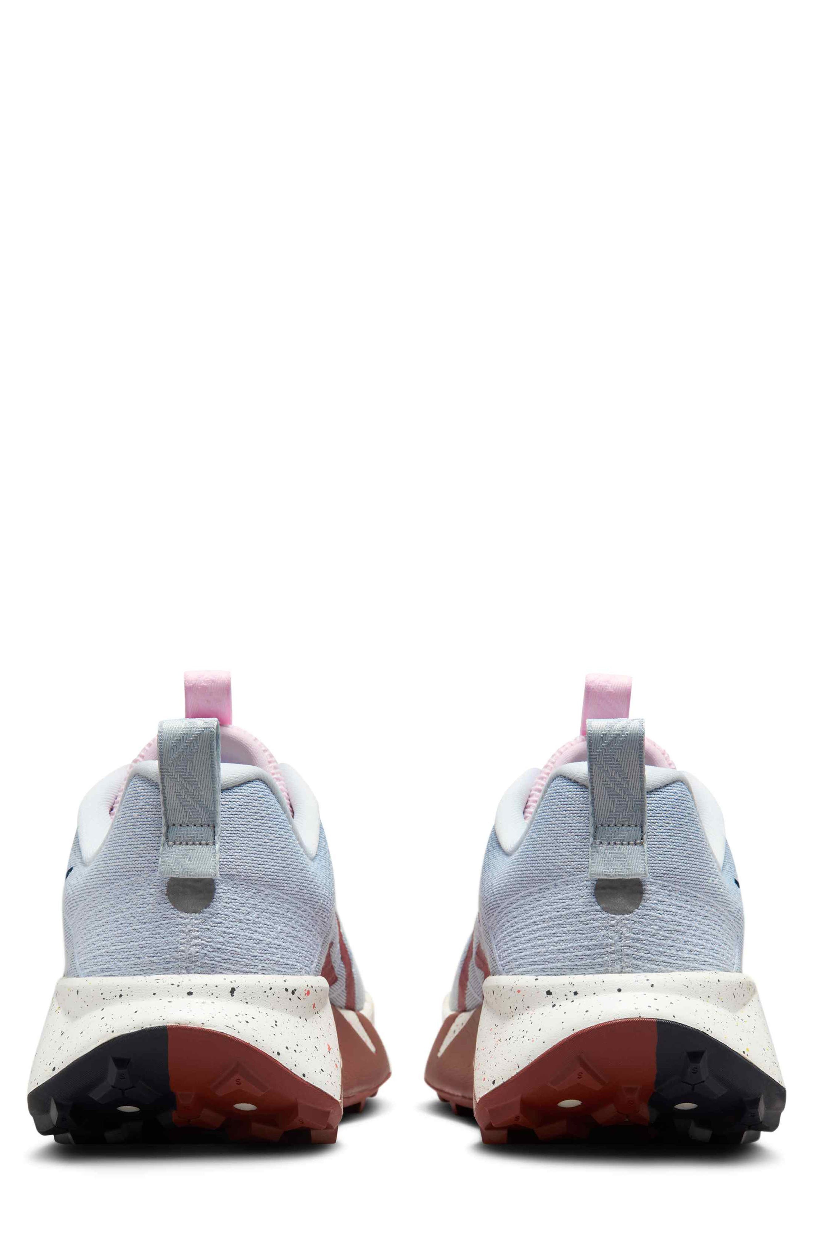 Nike ReactX Wildhorse 10 Trail Running Shoe in Pure Platinum/Football Grey at Nordstrom - 5