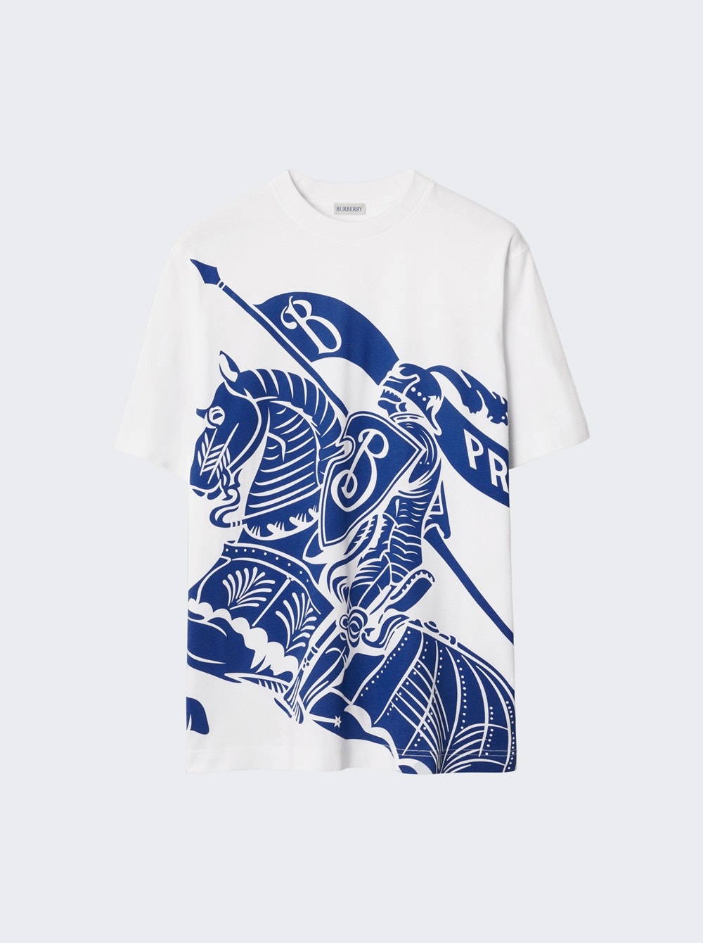 EKD Print T-Shirt White and Blue - 1