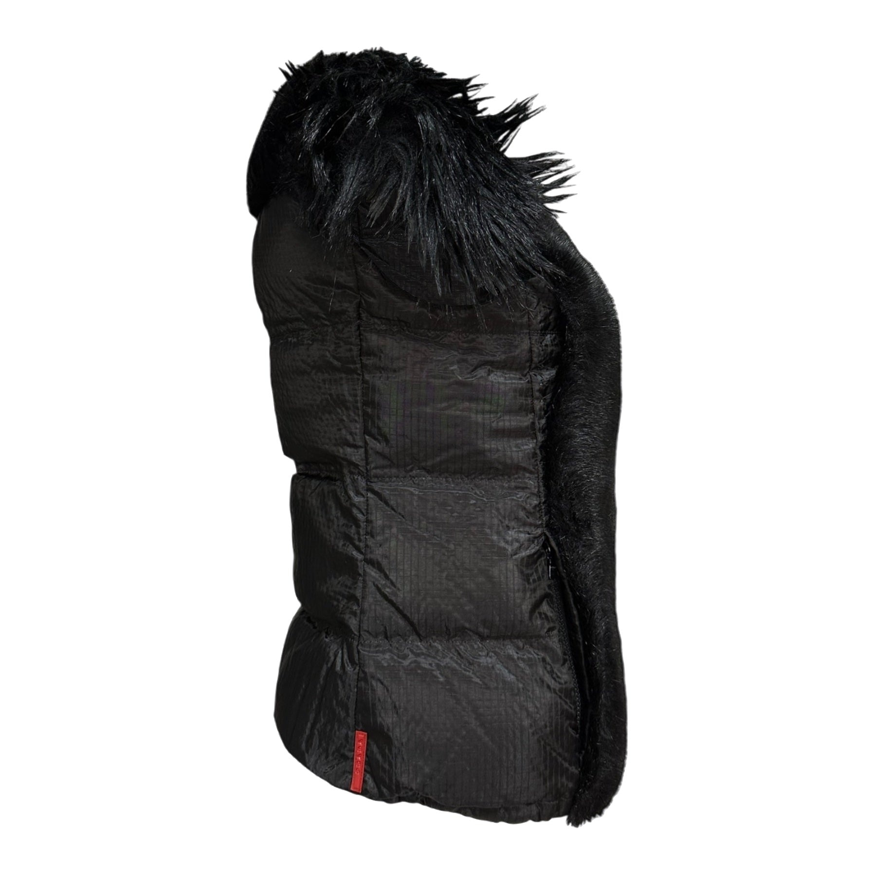 PRADA Sport Fall Winter 2009 Fur Nylon Vest - 3