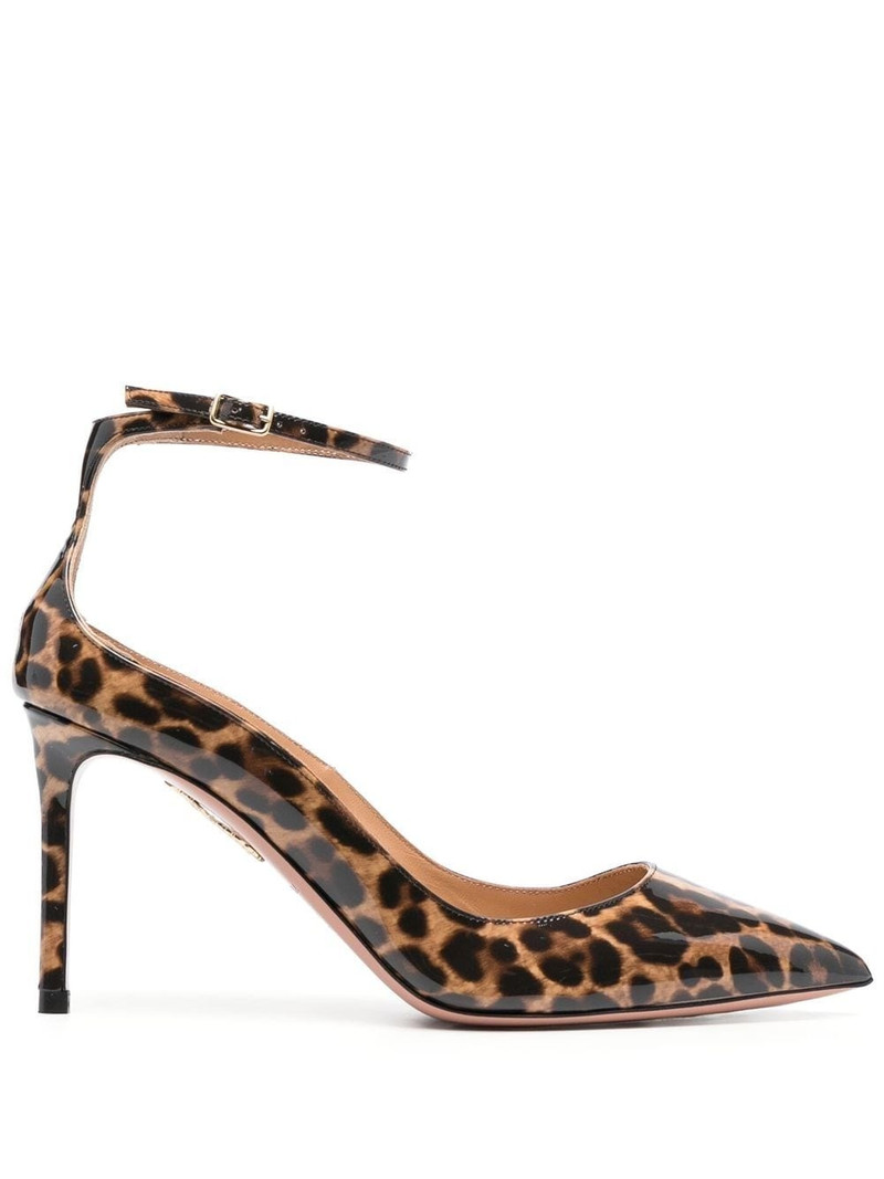mid-heel leopard-print pumps 1