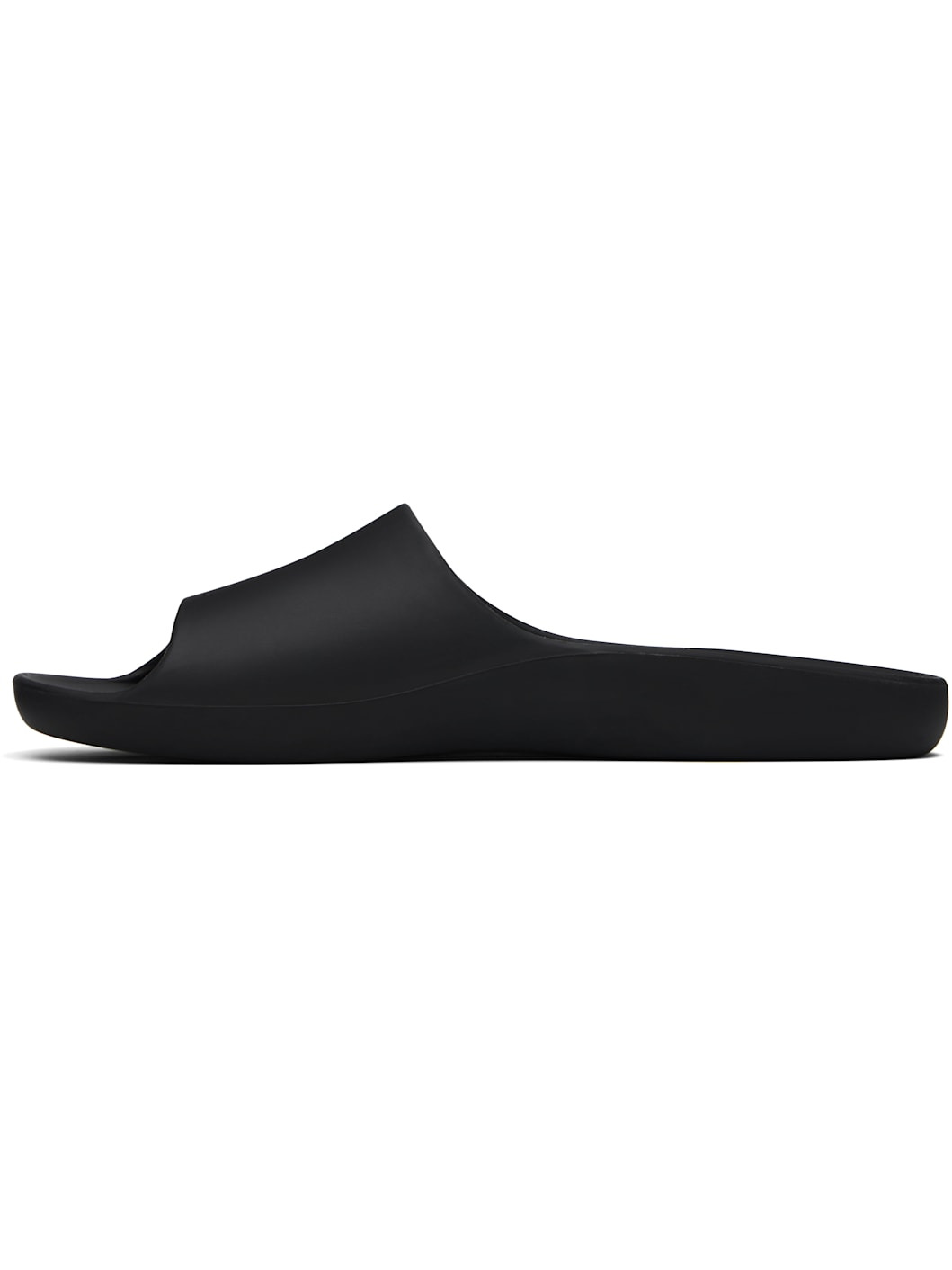 Black Ama Pool Slides - 3