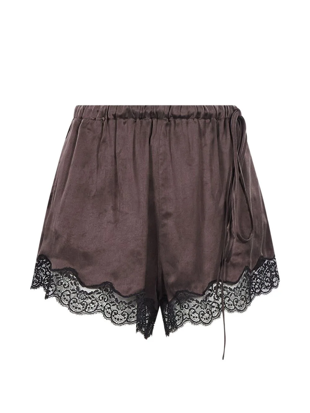 Lune lace-trim shorts - 1