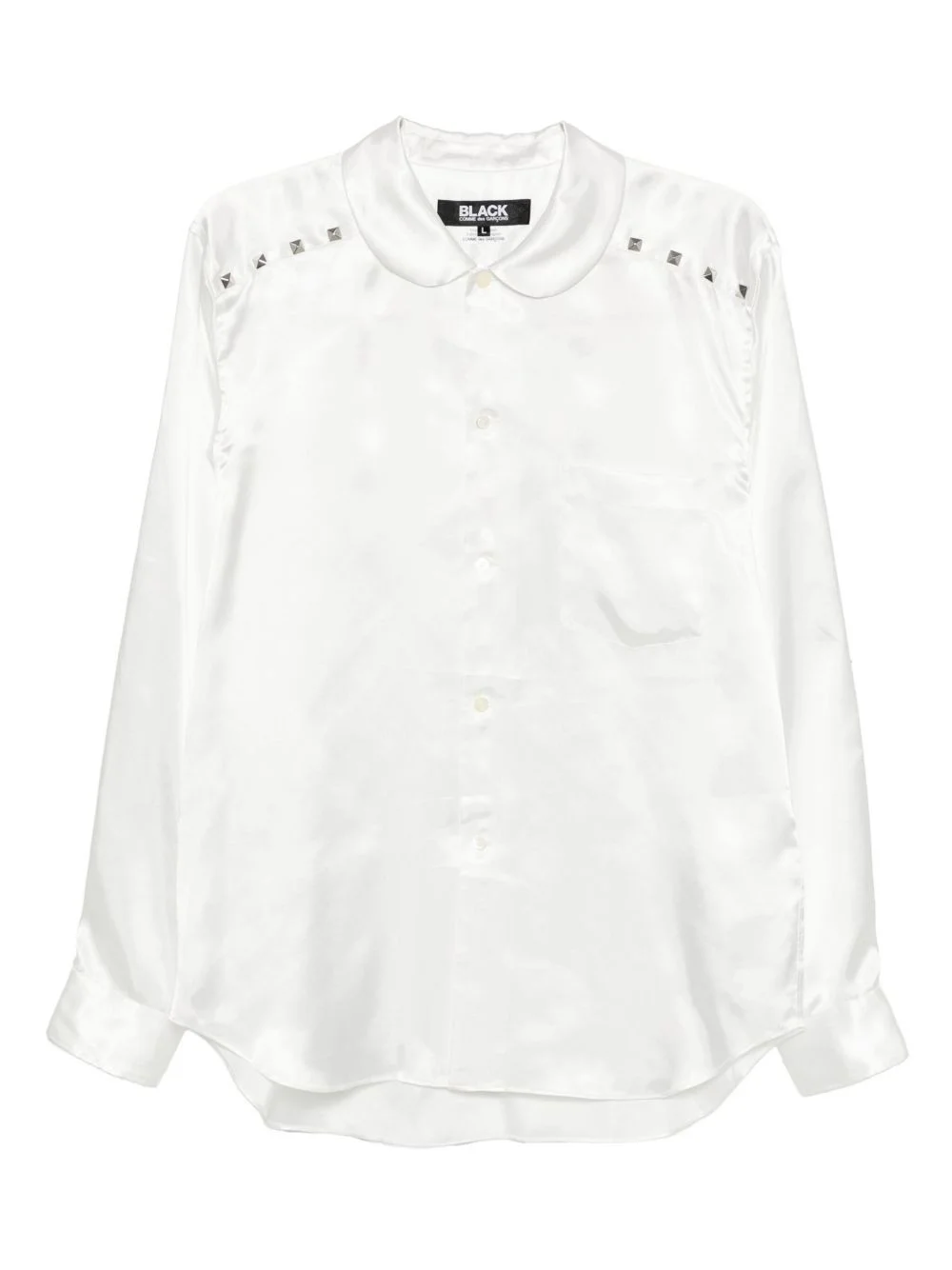 stud-embellished shirt - 1