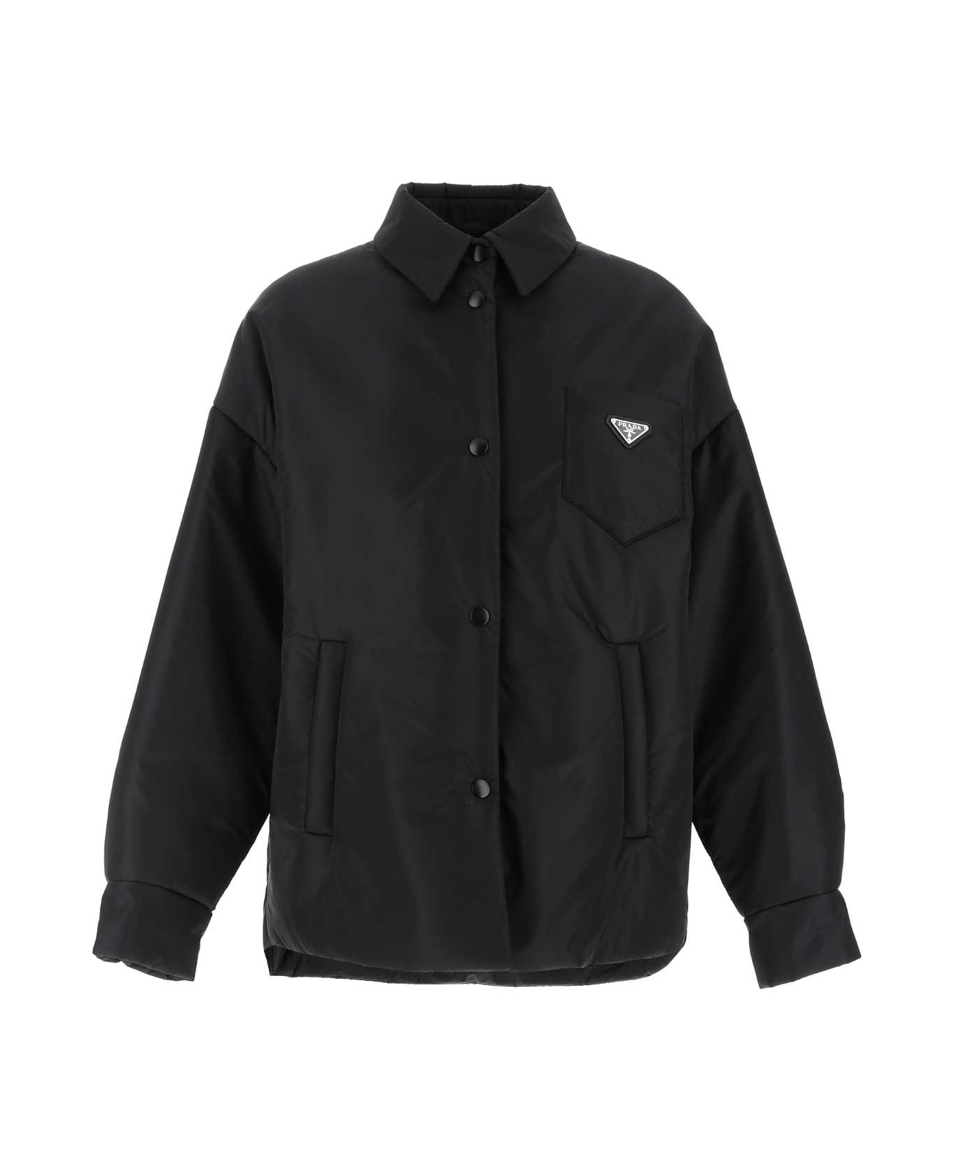 ジャケット Prada Black Re-Nylon Padded Jacket Prada Black Re-nylon Padded Jacket | italist | REVERSIBLE