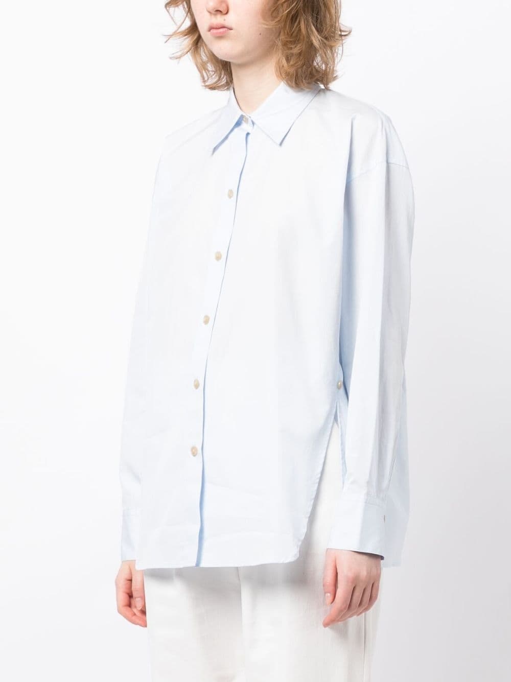 long-sleeved cotton shirt - 3