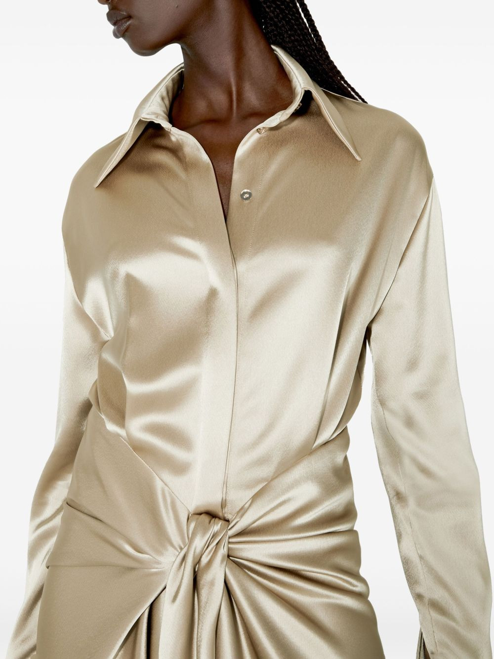 satin dress - 5