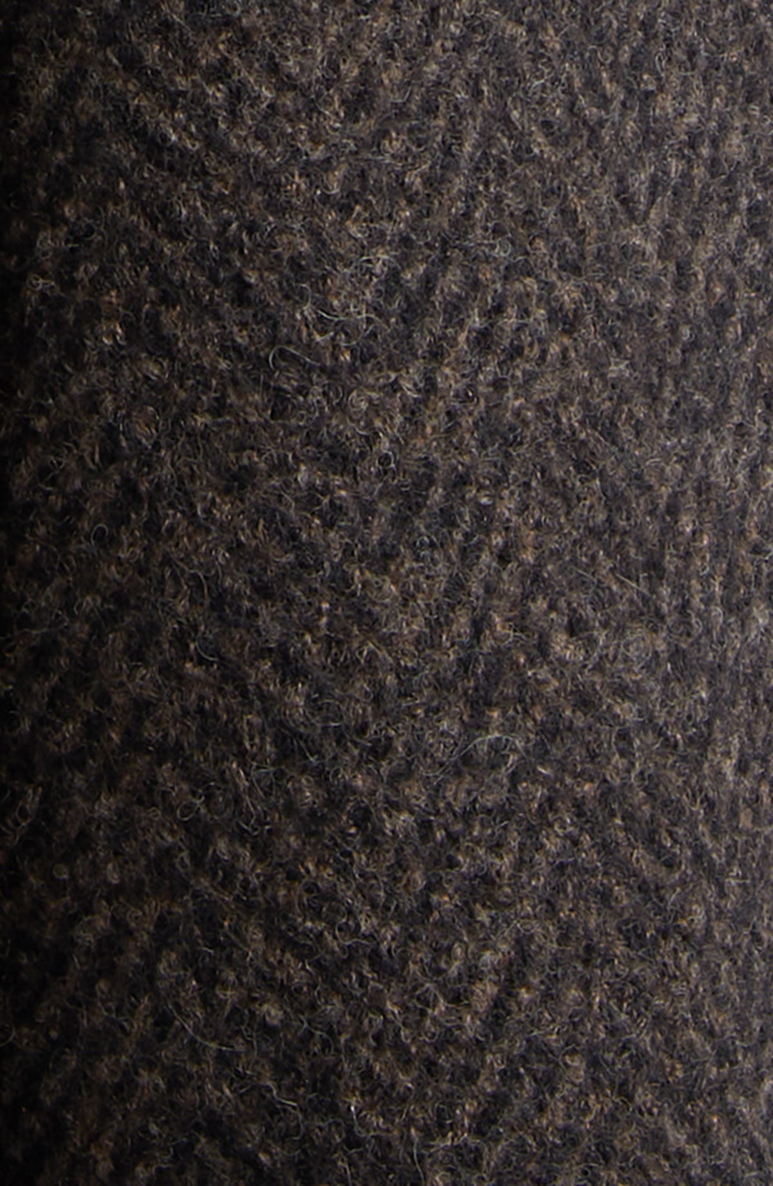 Fear of God Herringbone Belted Virgin Wool Coat in Mocha at Nordstrom - 6