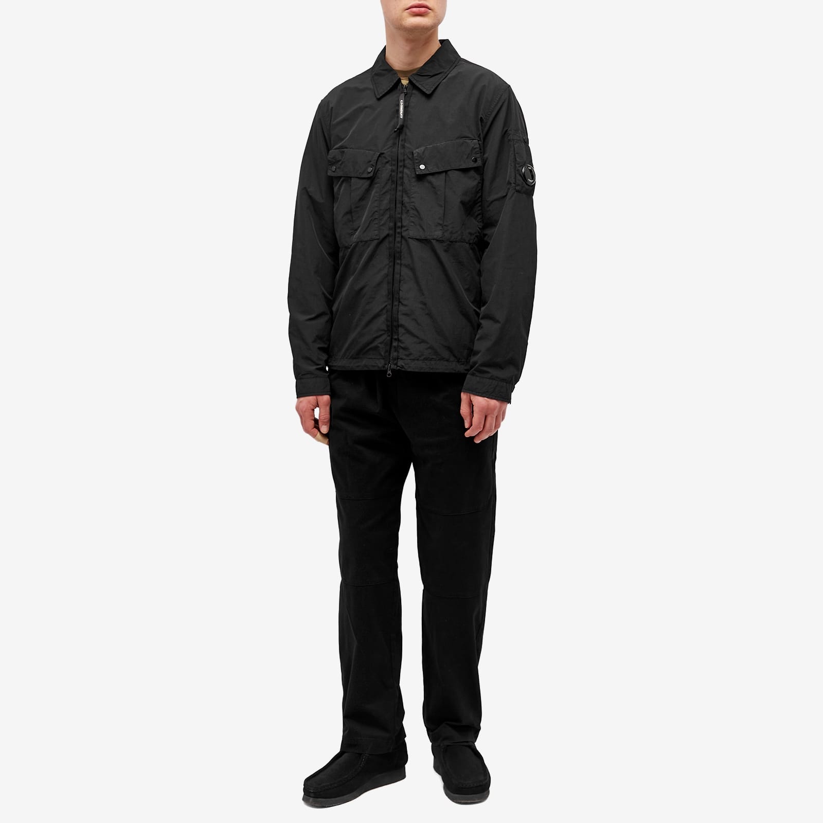 C.P. Company Flatt Nylon Zip Overshirt - 4