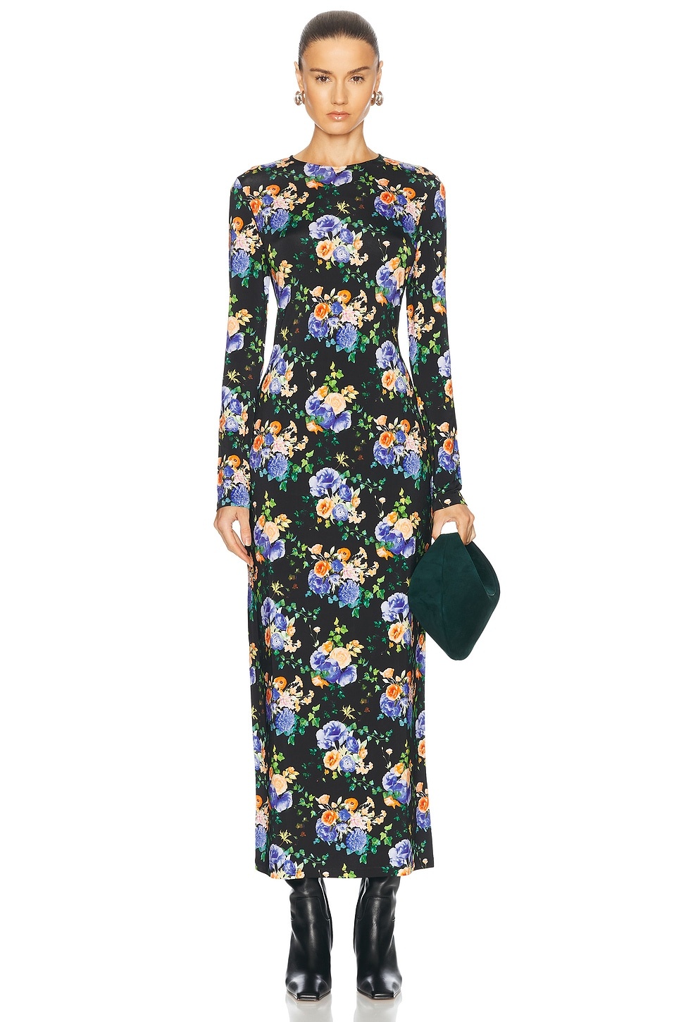 Long Sleeve Maxi Dress - 1
