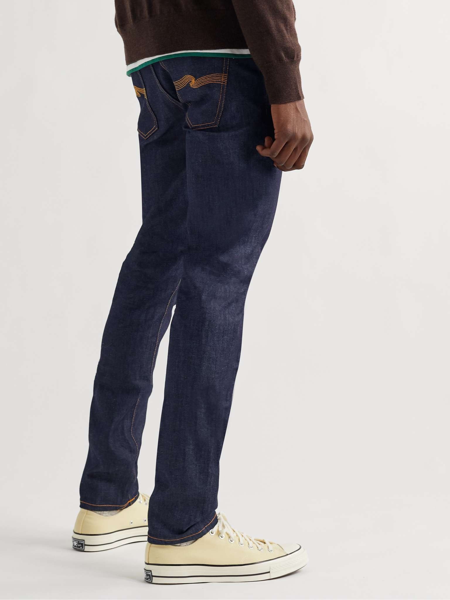 Lean Dean Slim-Fit Dry Organic Denim Jeans - 4