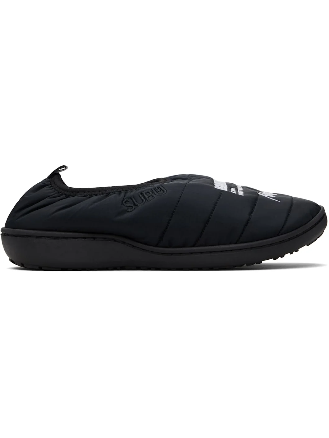 Black NANGA & SUBU Edition Vamp Slippers - 1