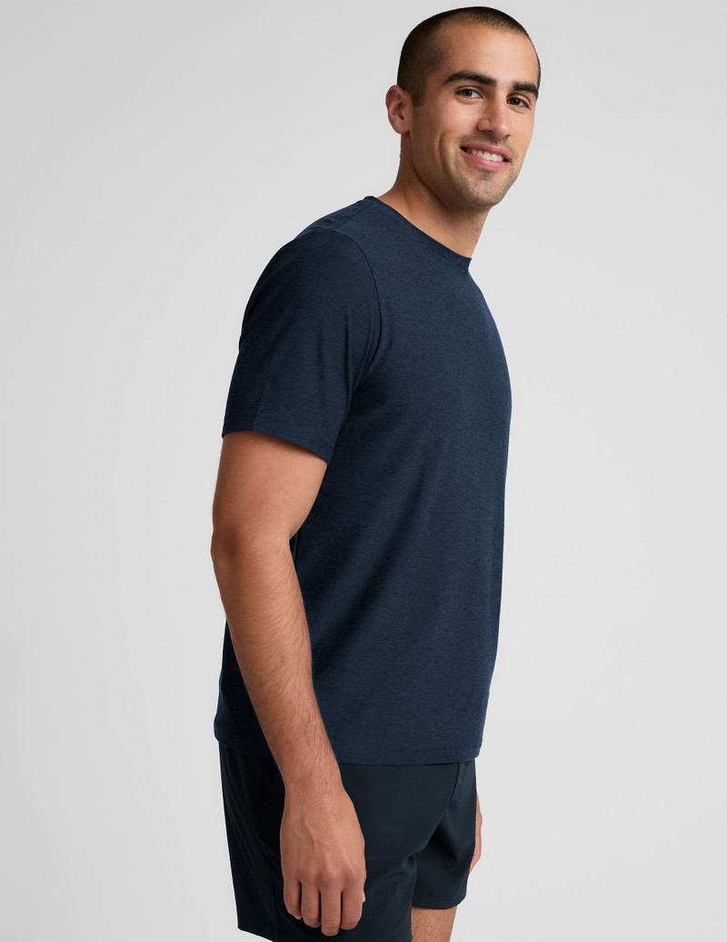 BEYOND YOGA Always Beyond Men's Crew Tee 2.0 outlook