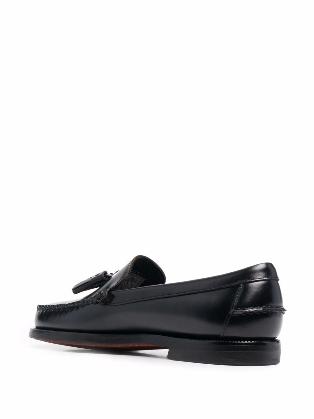 tassel-detail leather loafers - 3