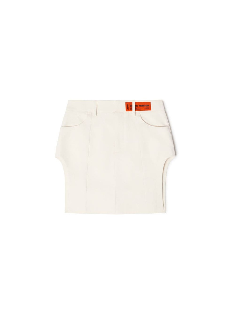 Canvas Cut 아웃 스커트 - 1