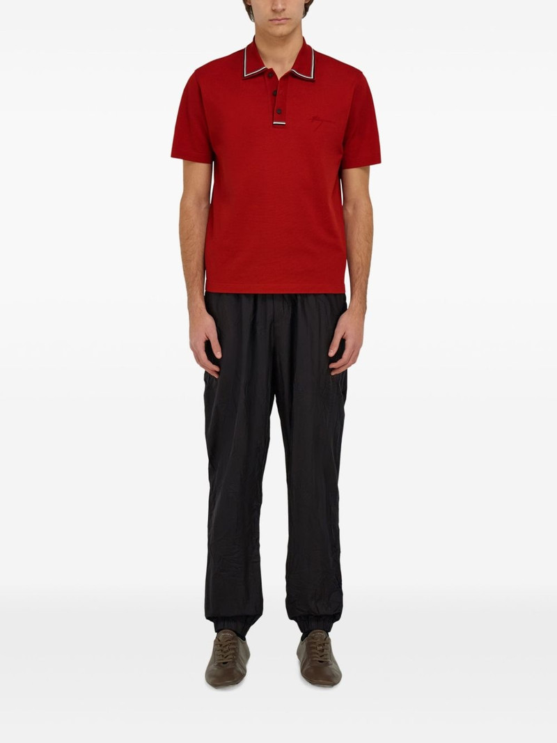 FERRAGAMO Tipped polo shirt outlook