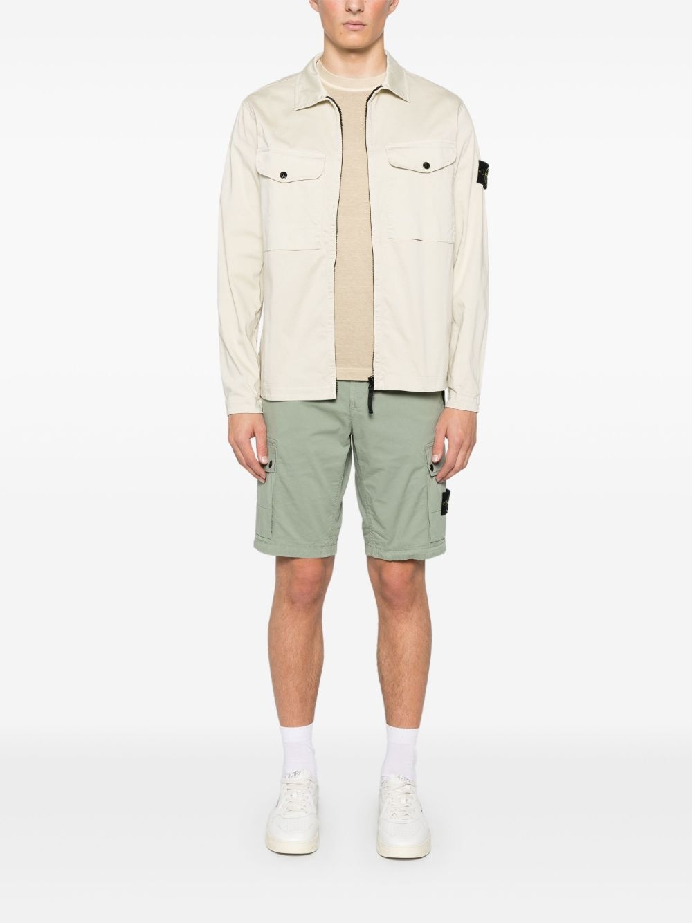 detachable-badge jacket - 2