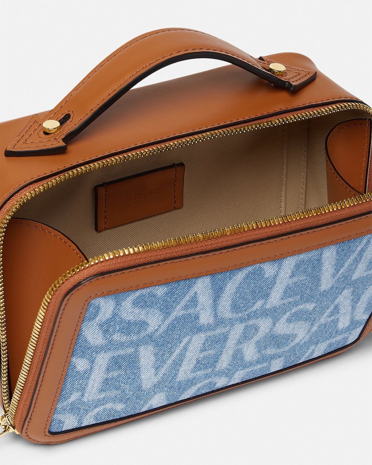 Versace Allover Small Messenger Bag - 4