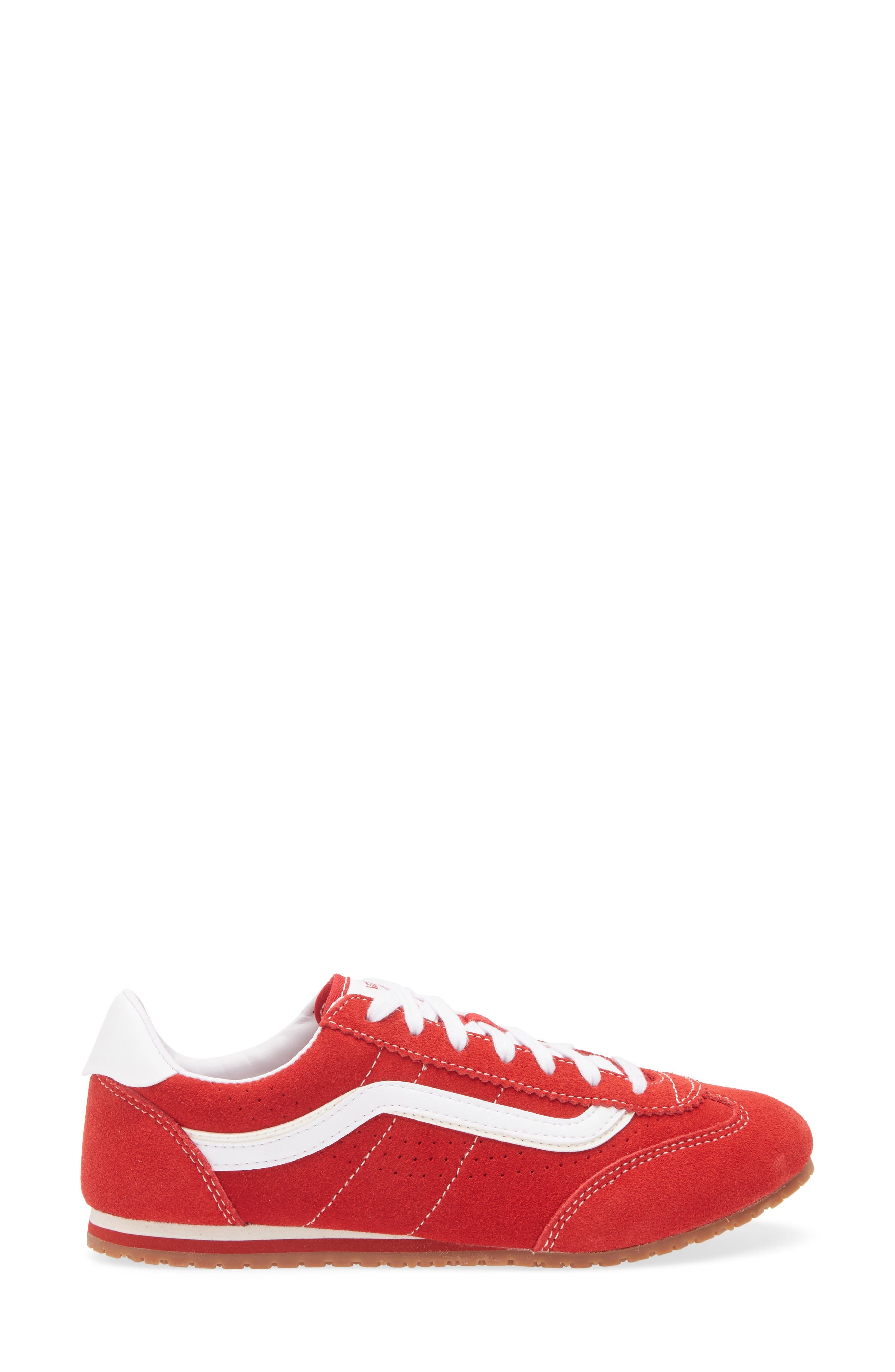 Vans Super Lowpro Sneaker in Racing Red at Nordstrom - 5