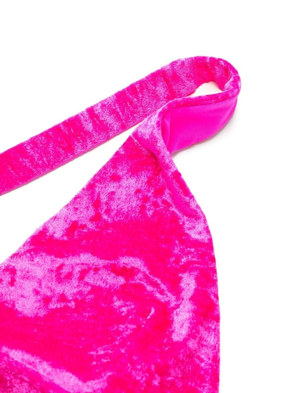 Medusa plaque triangle bikini top - 3