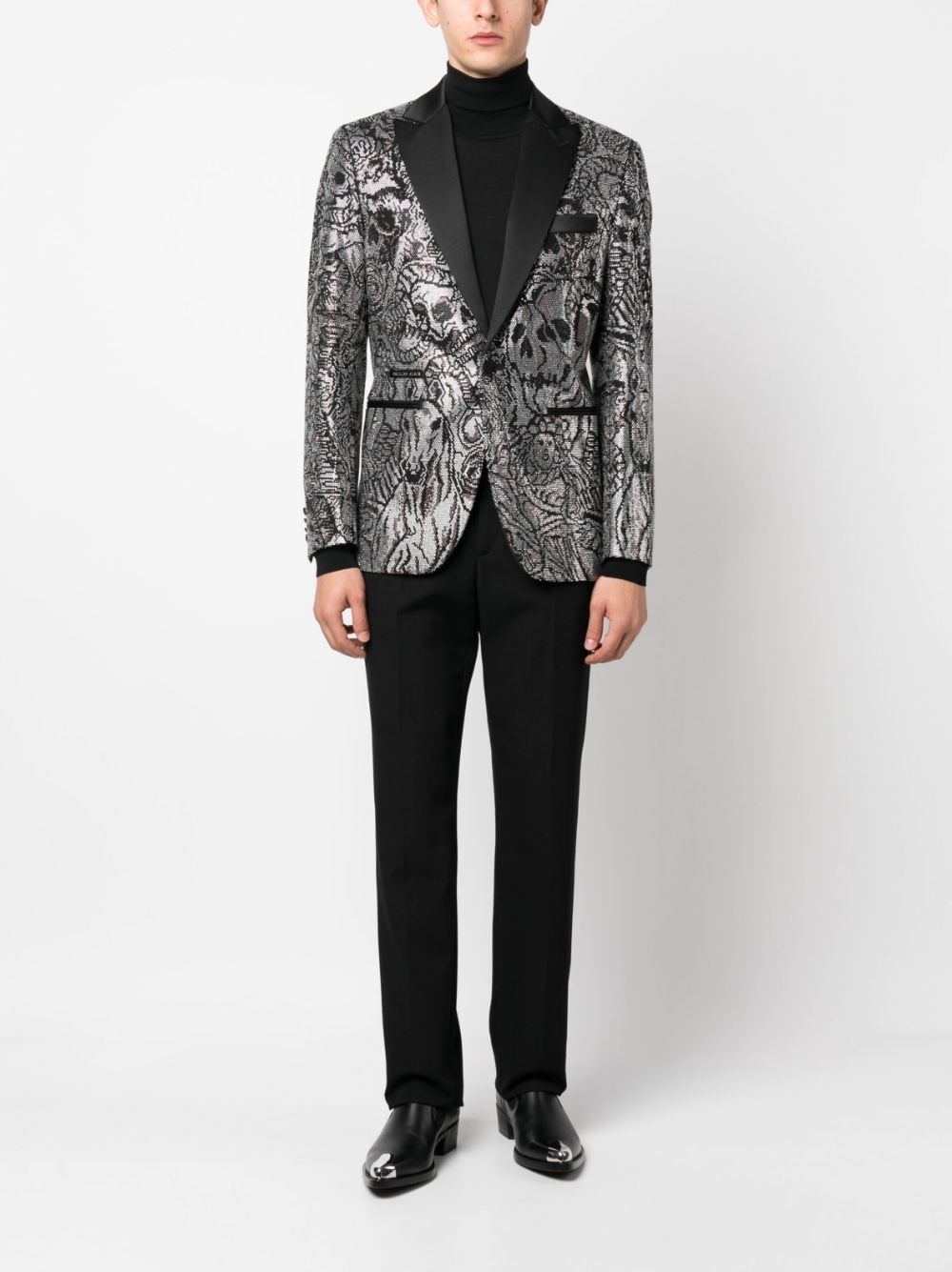 Lord Fit Tattoo blazer - 2