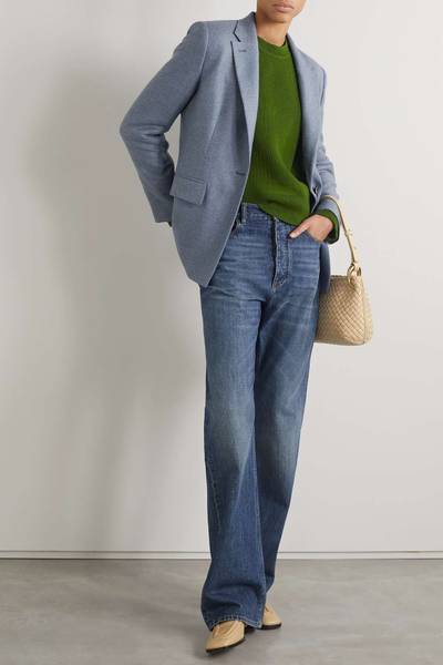 Loro Piana Dorina cashmere-flannel blazer outlook