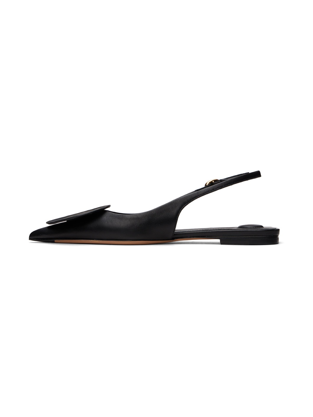 Black Les Classiques 'Les slingbacks Duelo plates' Ballerina Flats - 3