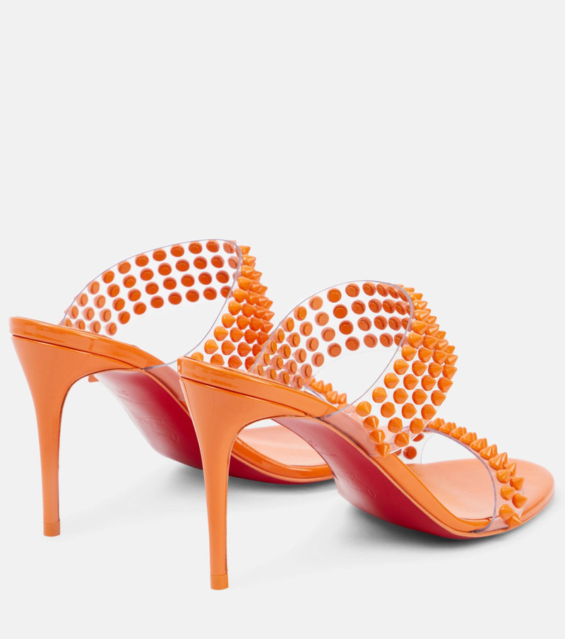 Christian Louboutin Spike Only 85 PVC and leather sandals outlook