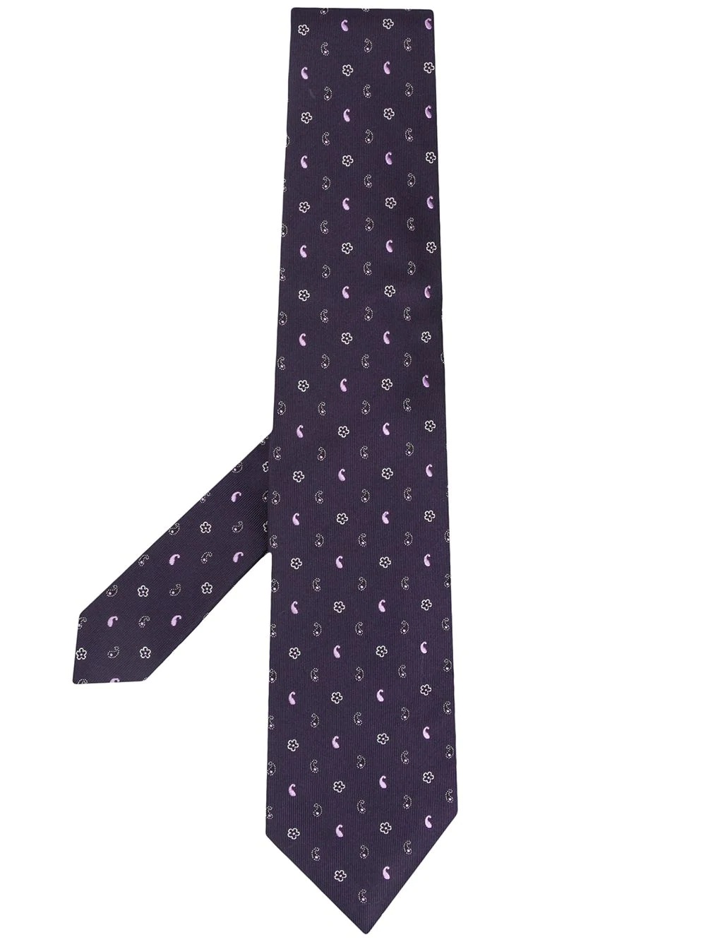 Paisley silk tie - 1