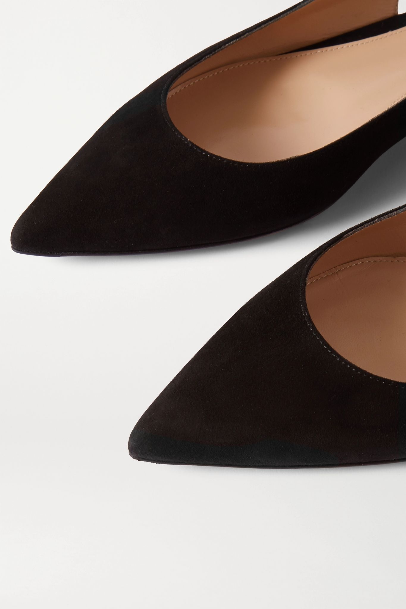 10 suede point-toe flats - 4