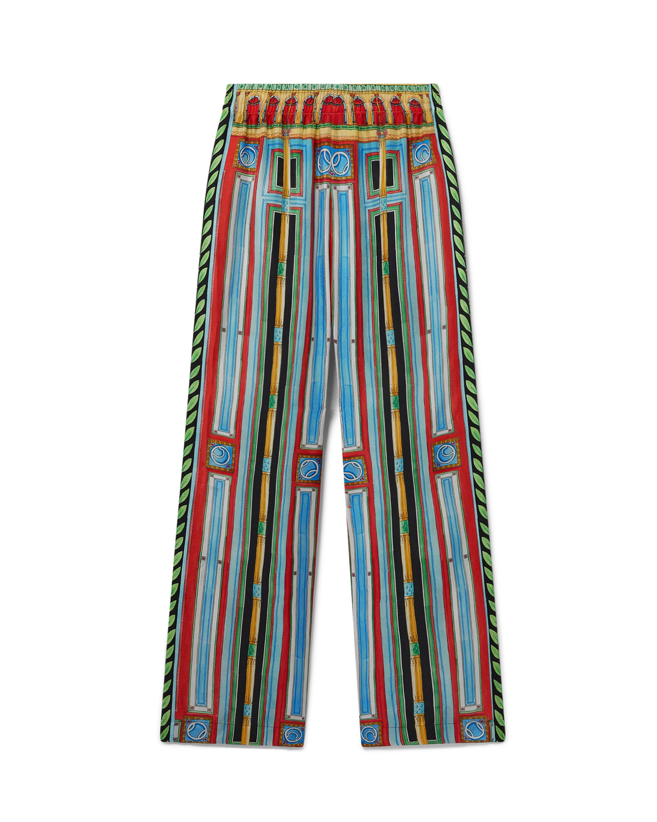 Le Palais En Fleur Silk Trousers - 2