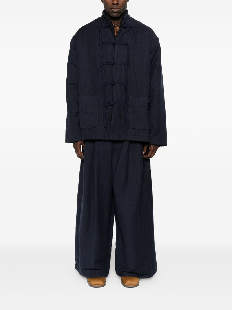 UMA WANG pleated trousers outlook