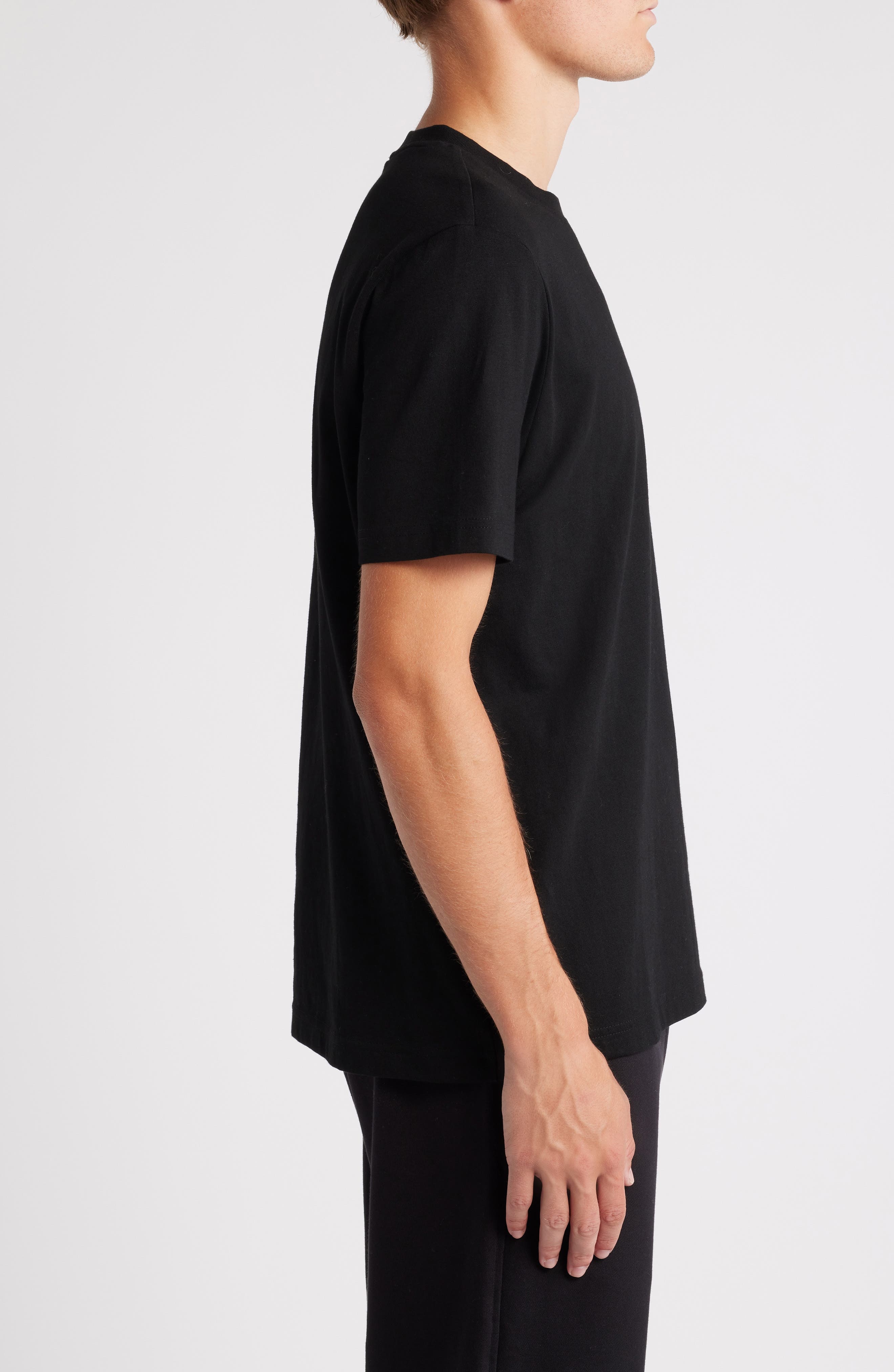 HUGO Diridumti Logo Graphic T-Shirt in Black at Nordstrom - 3