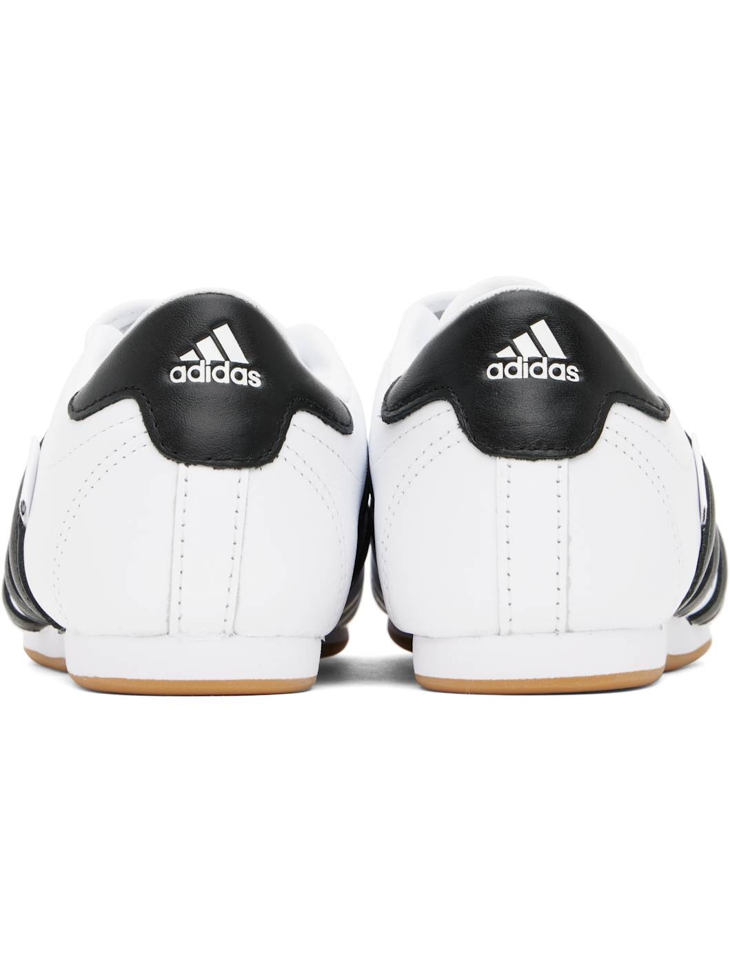 White & Black Taekwondo Sneakers - 2