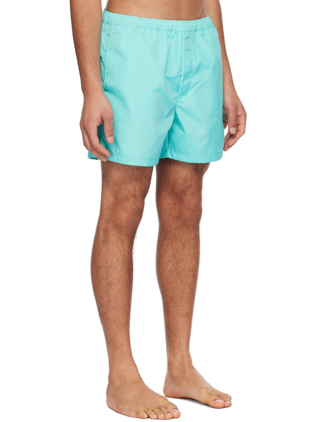 Blue Drawstring Swim Shorts - 2