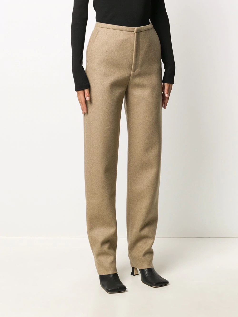 Alaior slim-leg wool trousers - 3