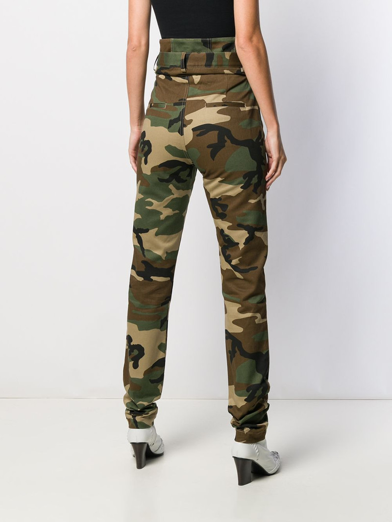 belted camouflage trousers 4