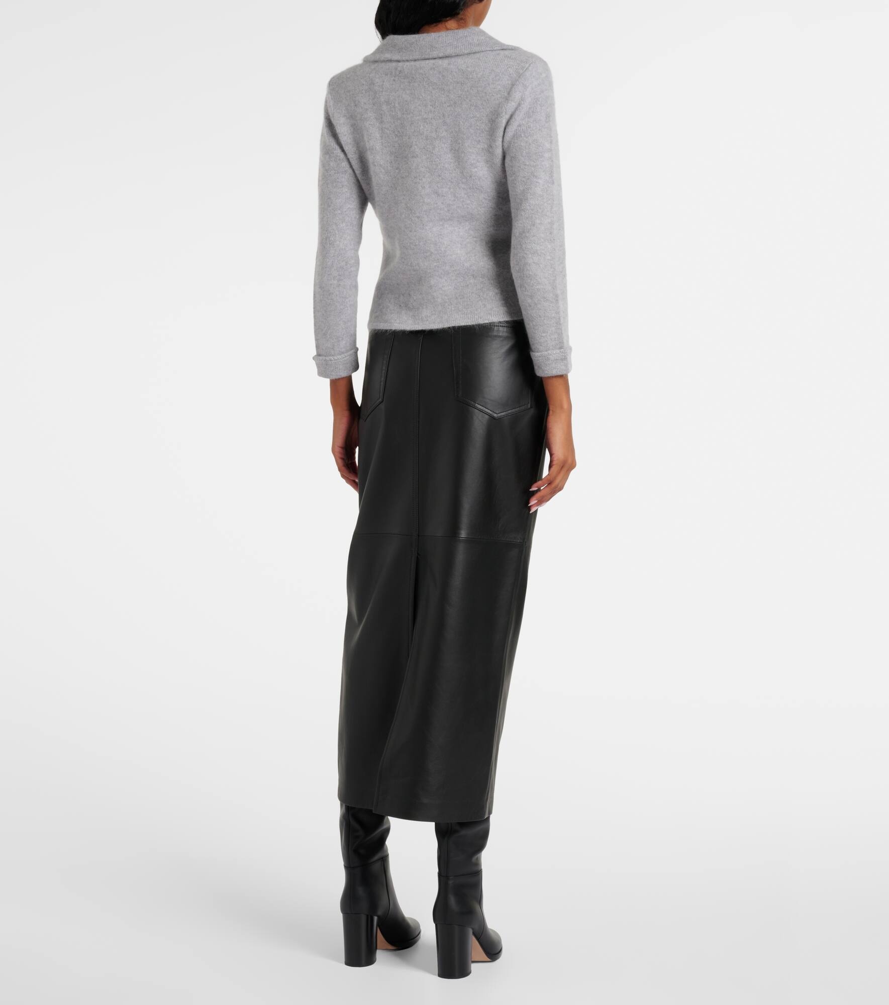 Fluffy Statements wool and cashmere cardigan - 3