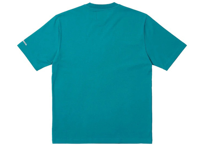 PALACE Palace x New Balance Logo T-Shirt Teal outlook