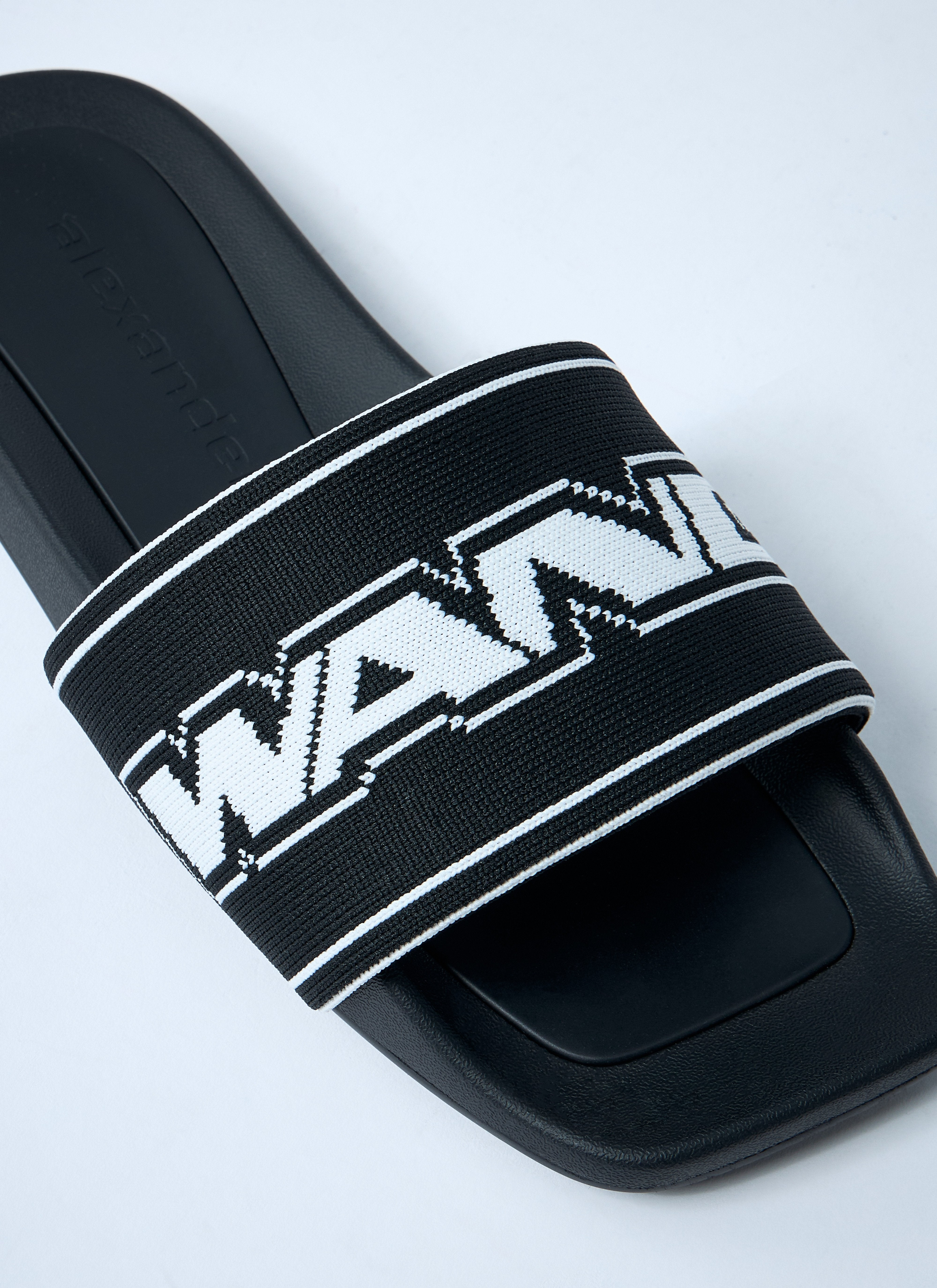 Alexander Wang Women Logo Motif Slides - 3