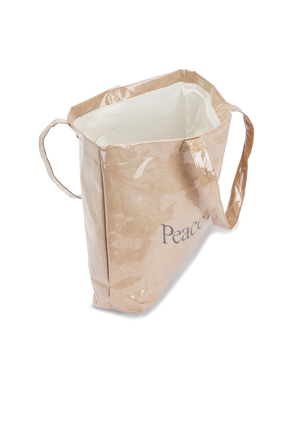 Wordmark Pvc Kraft Tote Bag - 4