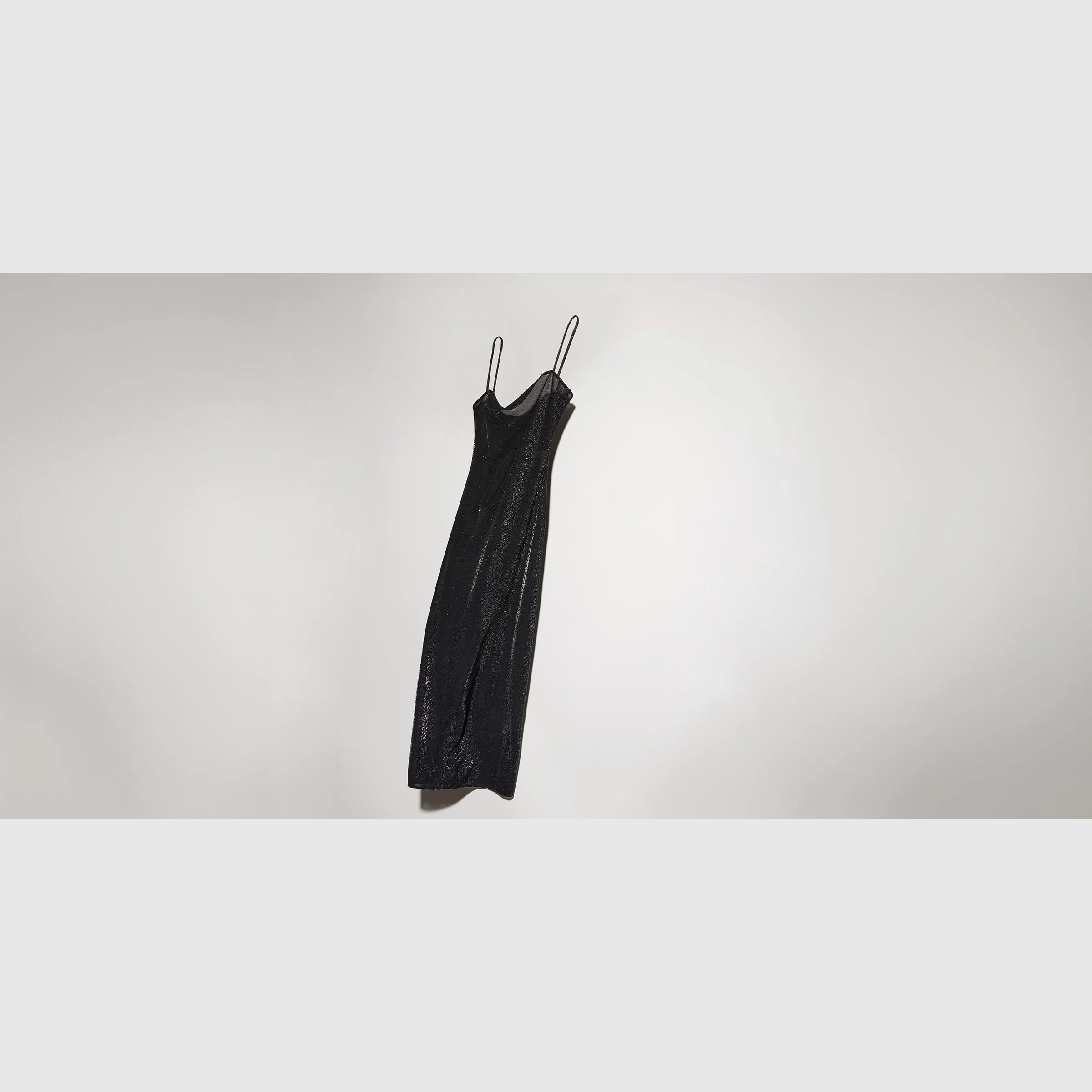 Jersey dress with iridescent effect - 1