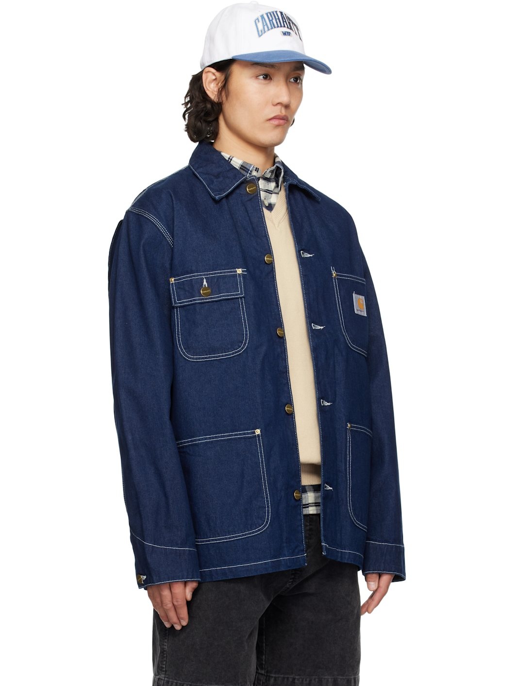 Blue OG Chore Denim Jacket - 2