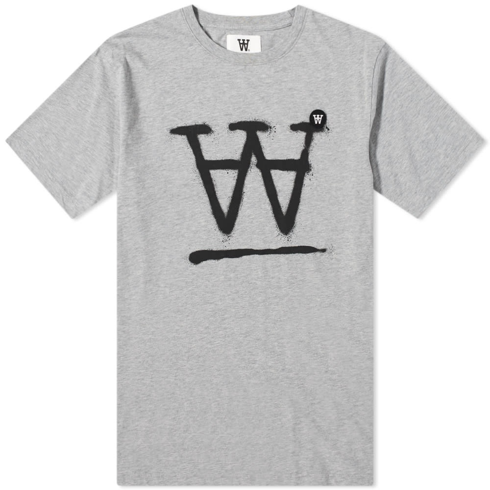 Wood Wood Spray Logo Ace Tee - 1