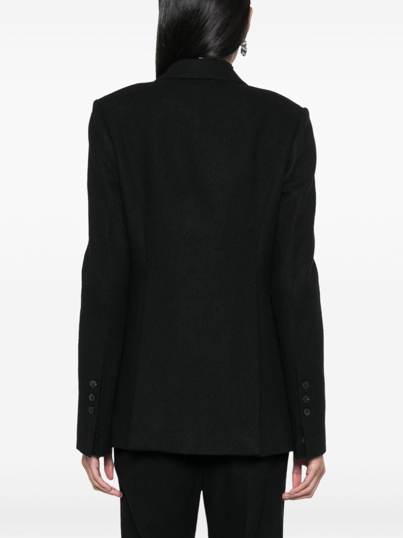 narrow-lapels single-breasted blazer 4