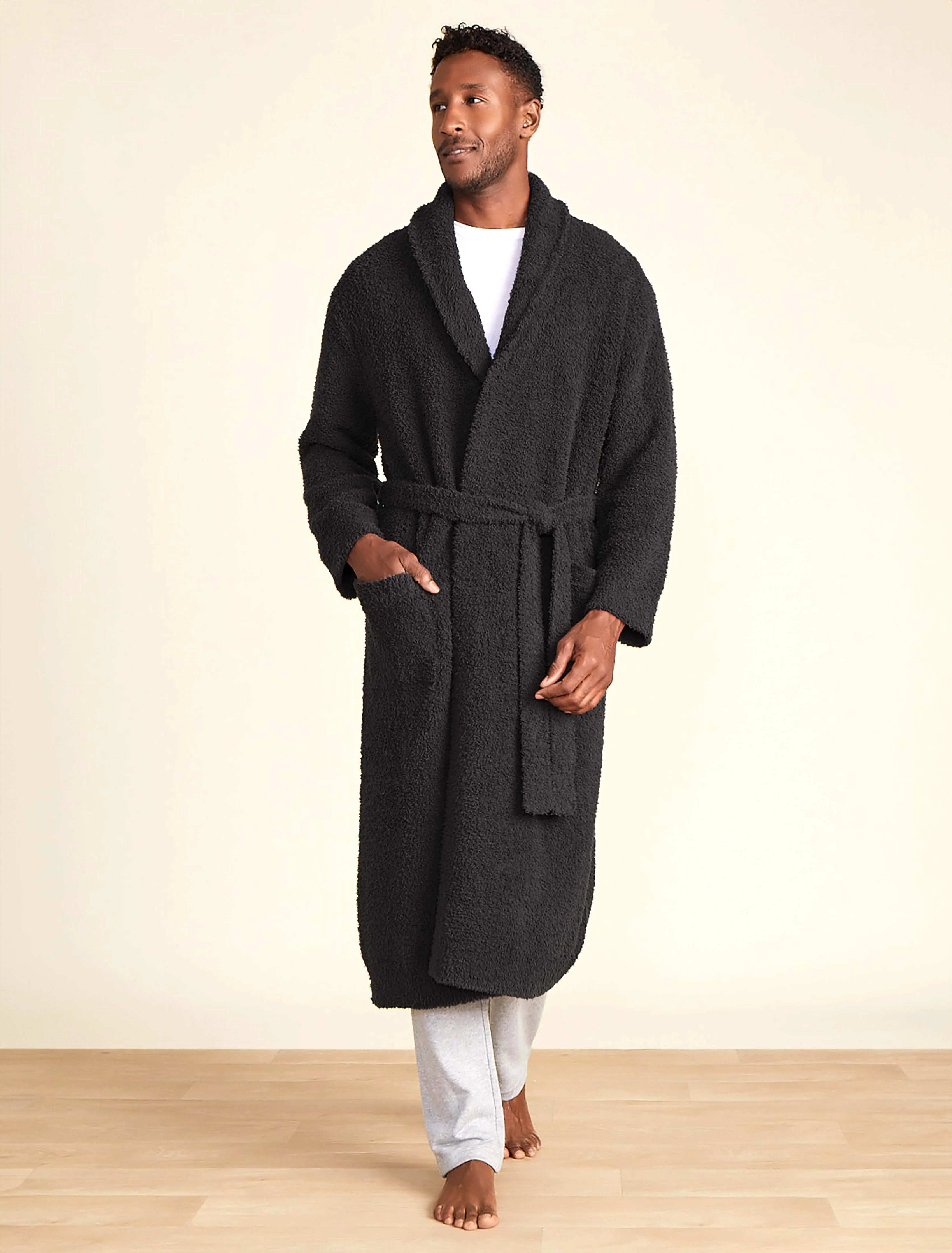 CozyChic® Long Solid Robe - 1