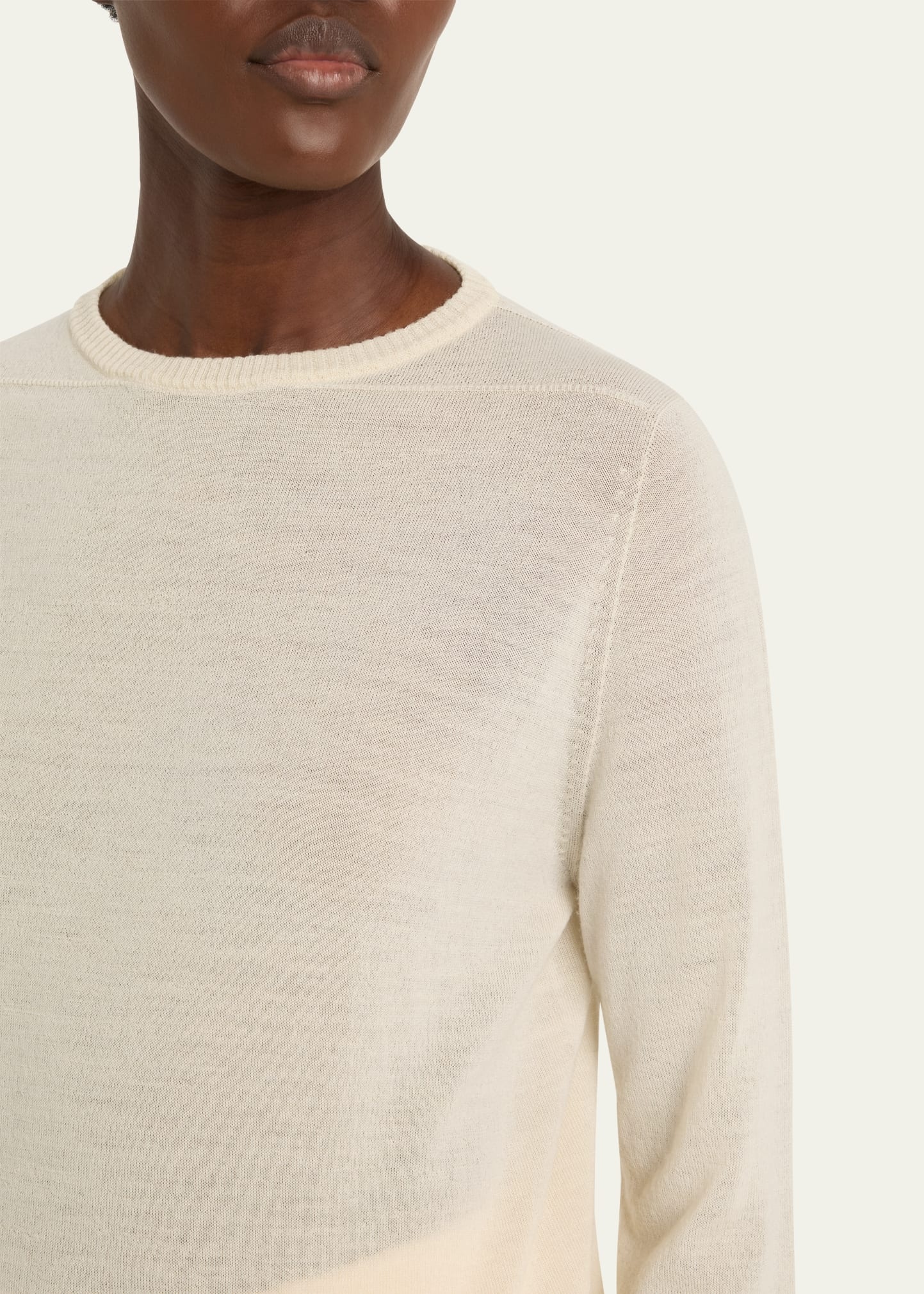 Biker Level Knit Wool Sweater - 5